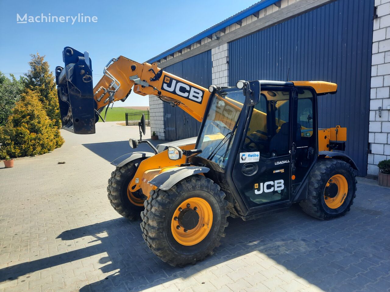 kolový nakladač JCB 525-60 AGRI PLUS