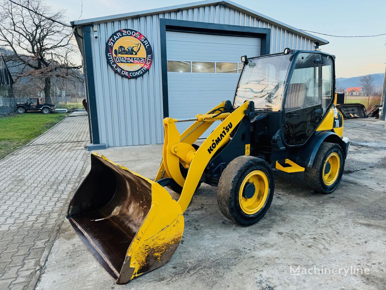 Komatsu WA 70 wheel loader