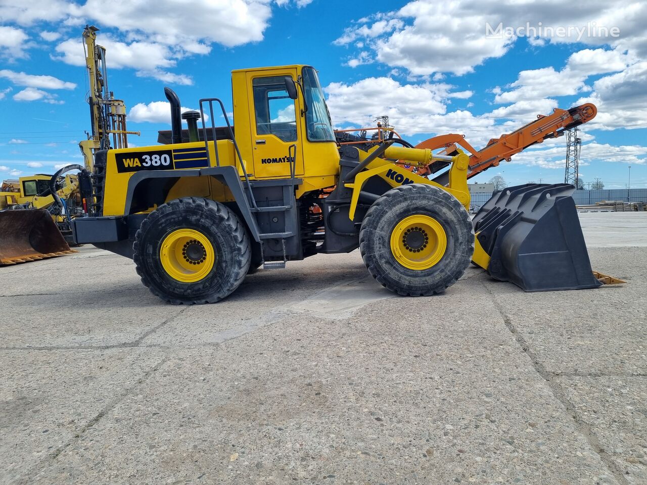 chargeuse sur pneus Komatsu WA380-3H