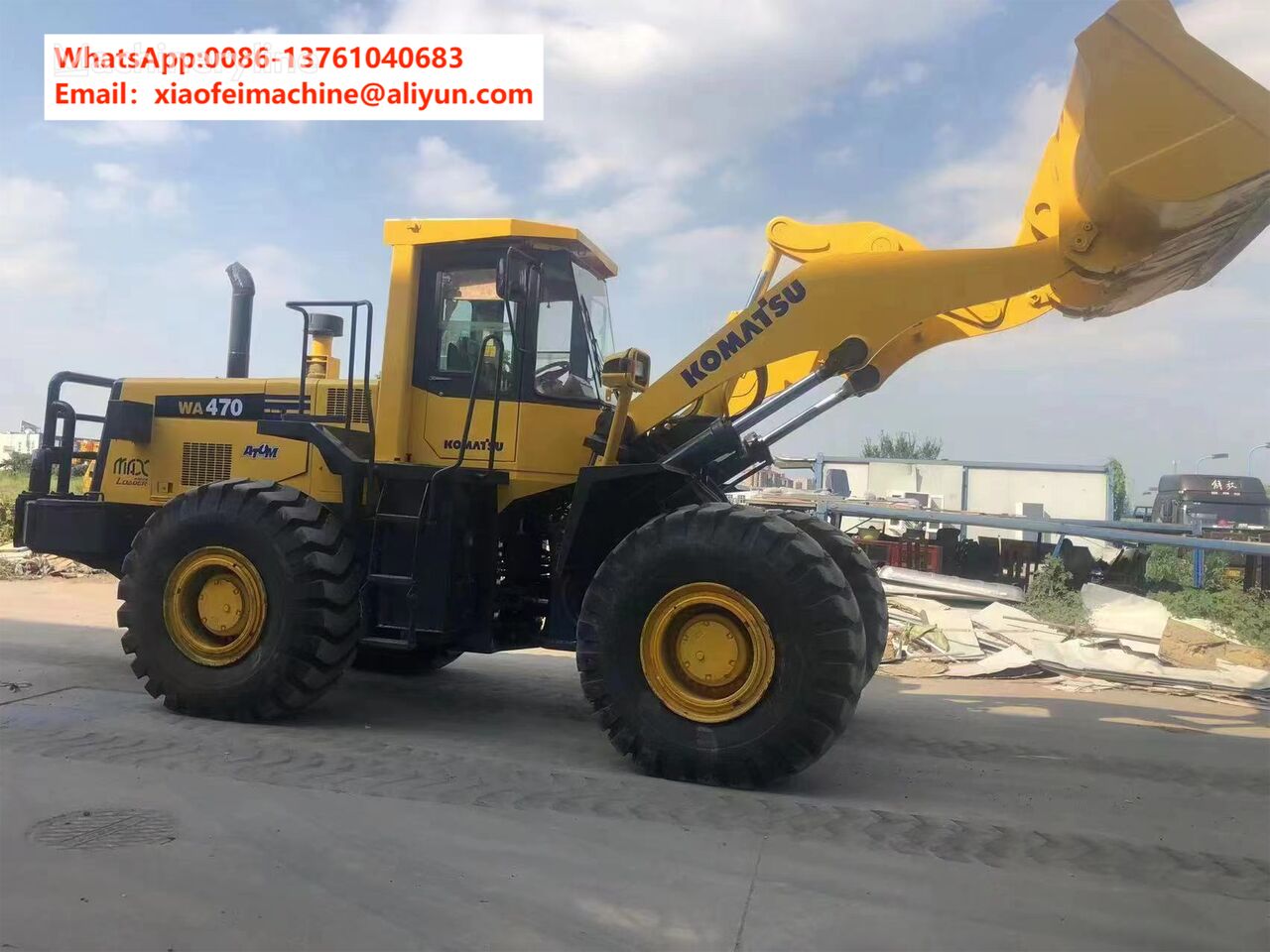 фронтальный погрузчик Komatsu WA470