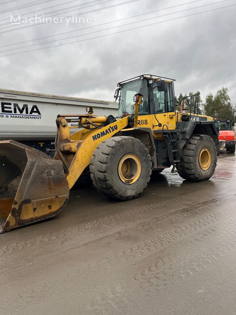 încărcător frontal Komatsu WA470