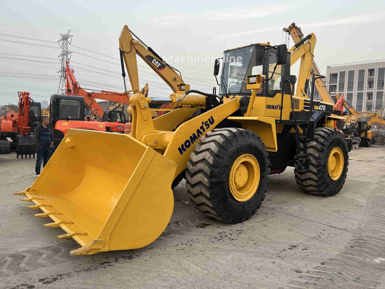 фронтальный погрузчик Komatsu WA470