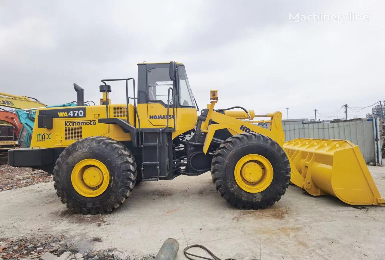 Komatsu WA470-3 gummihjulslæsser