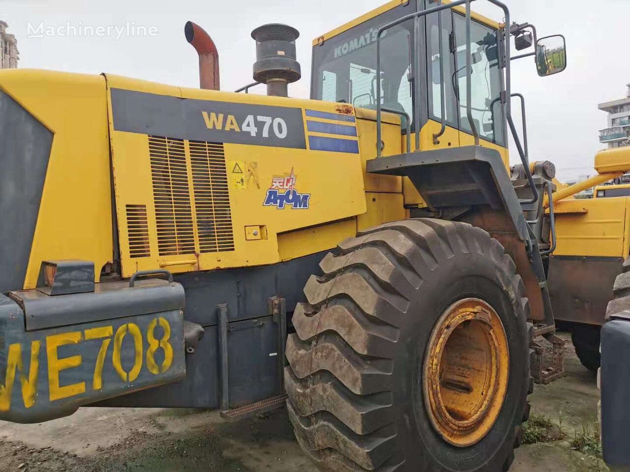 фронтальный погрузчик Komatsu WA470-6