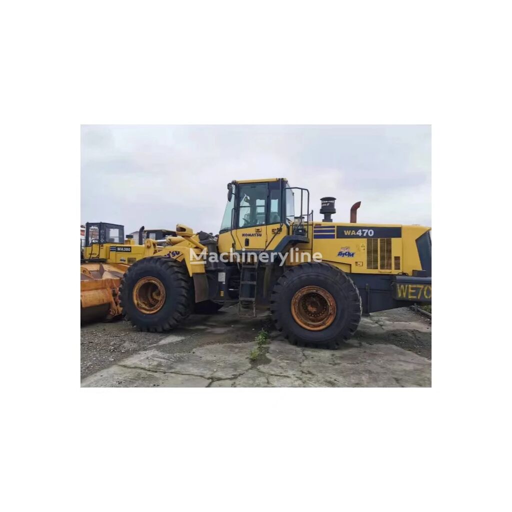 Komatsu WA470-6 gummihjulslæsser