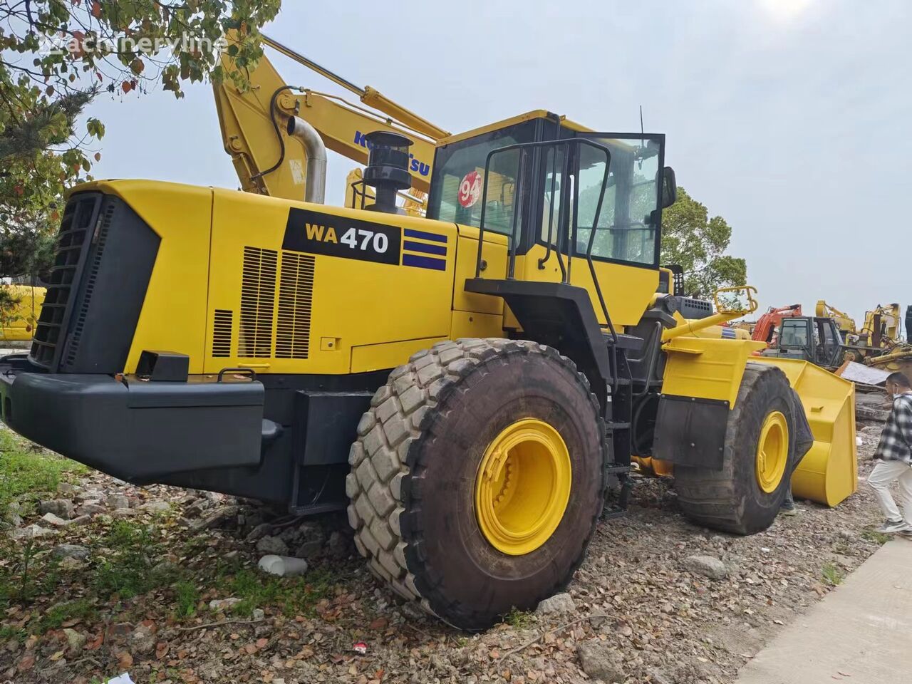 Komatsu WA470-6 cargadora de ruedas