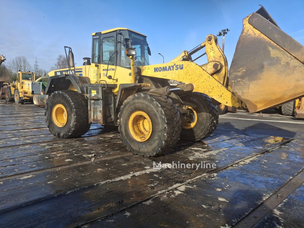 Фронтальный погрузчик Komatsu WA480 - Machineryline