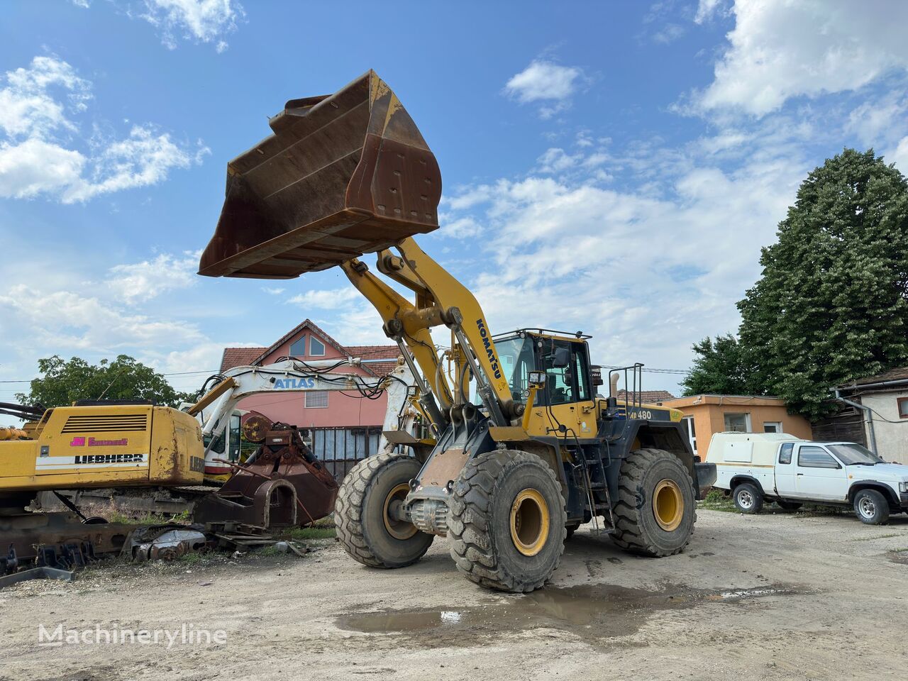 wheel loader Komatsu WA480-6