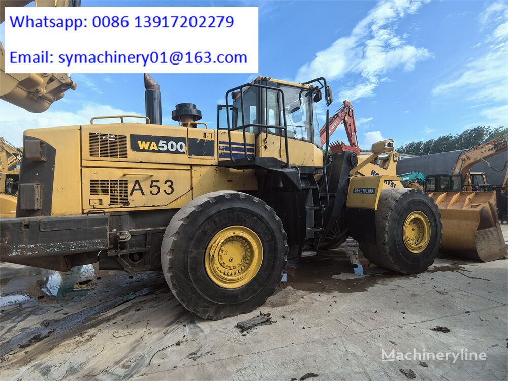 Încărcător frontal Komatsu WA500-6  WA500  WA600   WA470 - Machineryline