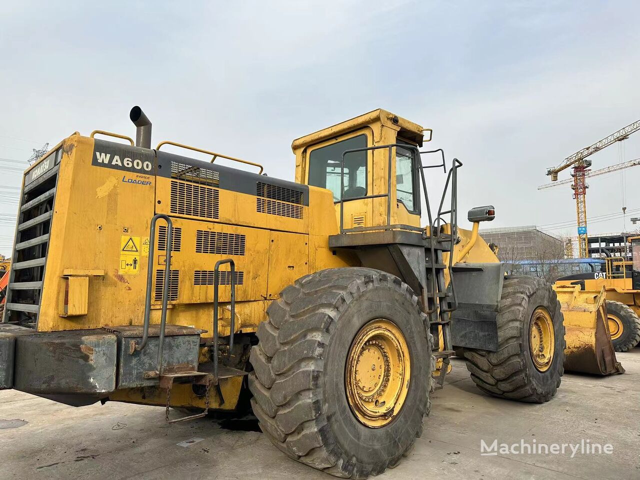 Komatsu WA600-3 Reduction Sale gummihjulslæsser