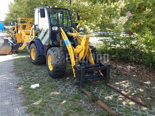 Komatsu WA70M-8E0 with bucket and palletfork wheel loader