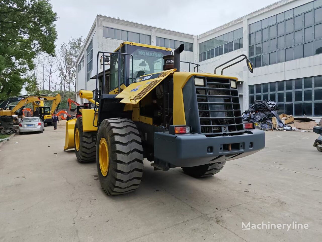 Komatsu wa380-6 wheel loader - Machineryline