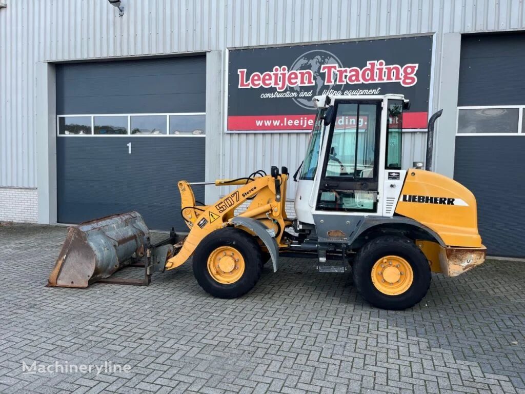 Liebherr L507 stereo, Bucket and forks, 2006 year! wheel loader