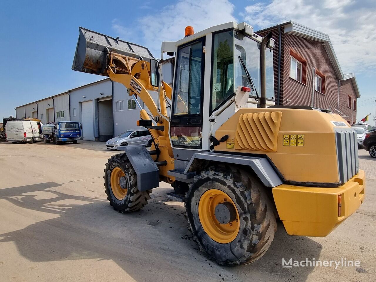 Liebherr L508 kerekes rakodó