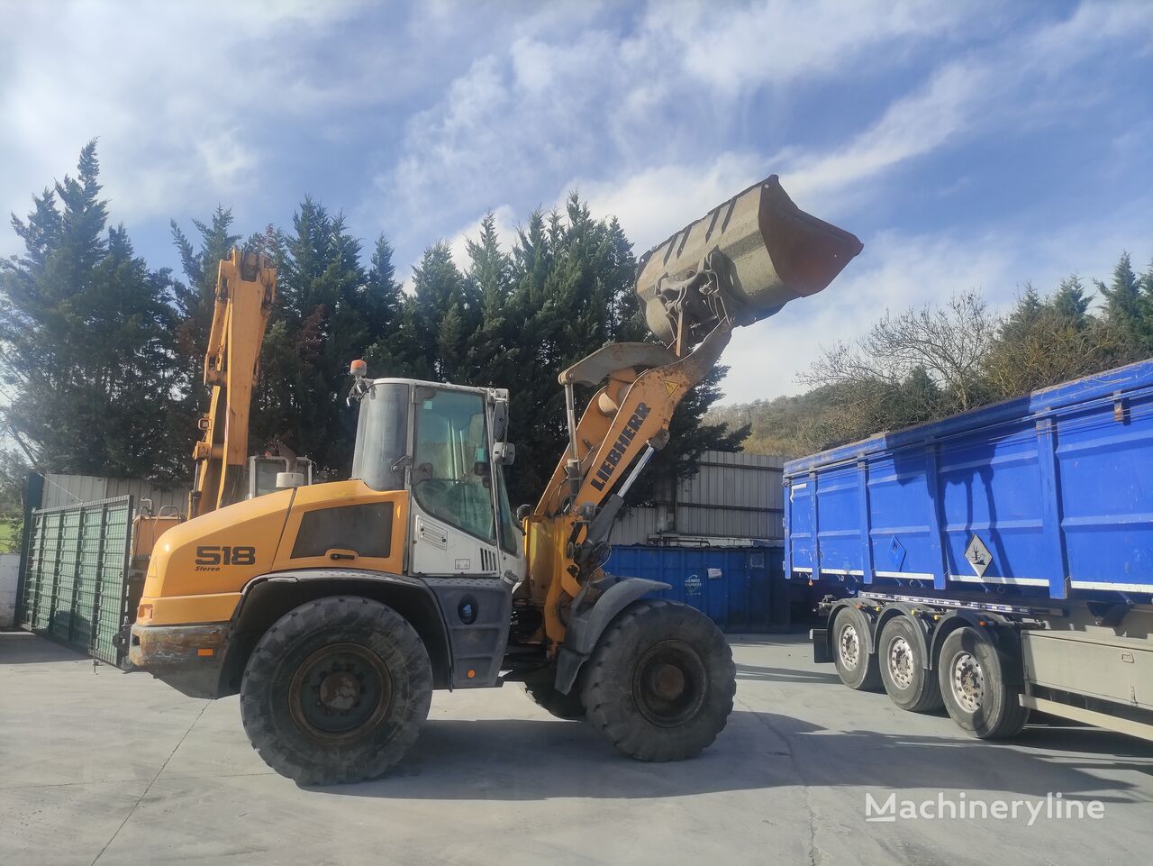 Liebherr L518 stereo wheel loader