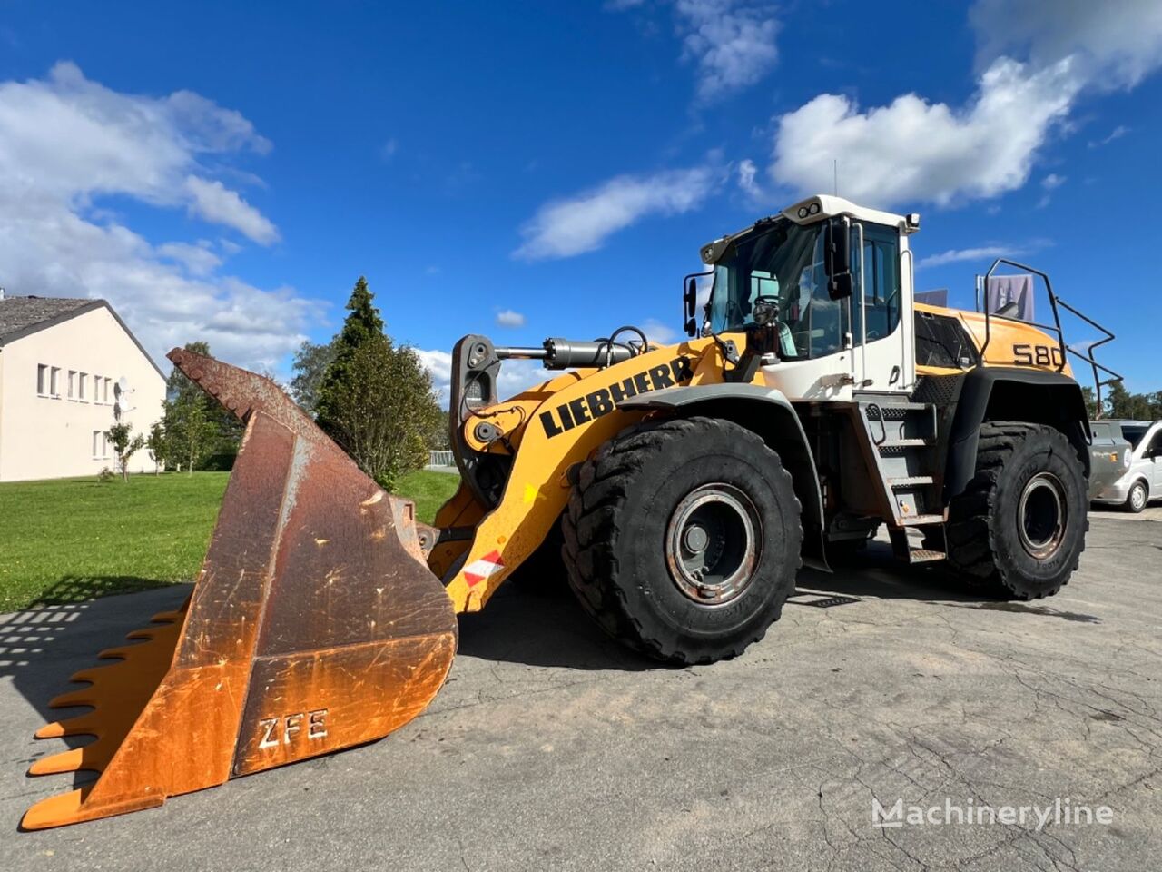 Liebherr L580XPower++Waage++Joystick-Lenkung++(576586) cargadora de ruedas