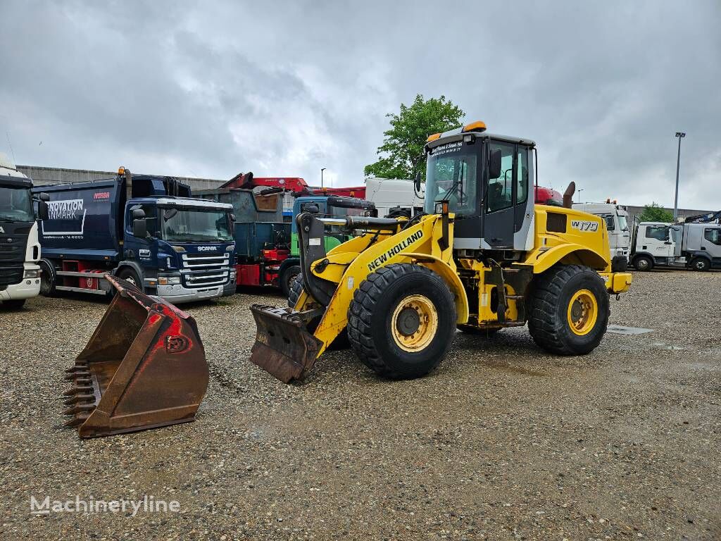 frontalinis krautuvas New Holland W 170 // low hours // Quick shift