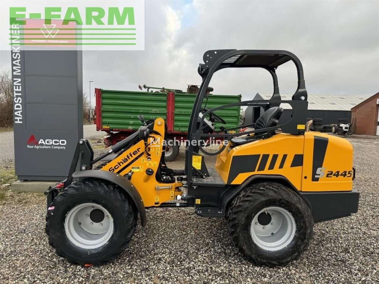 Schäffer 2445s special edition wheel loader - Machineryline