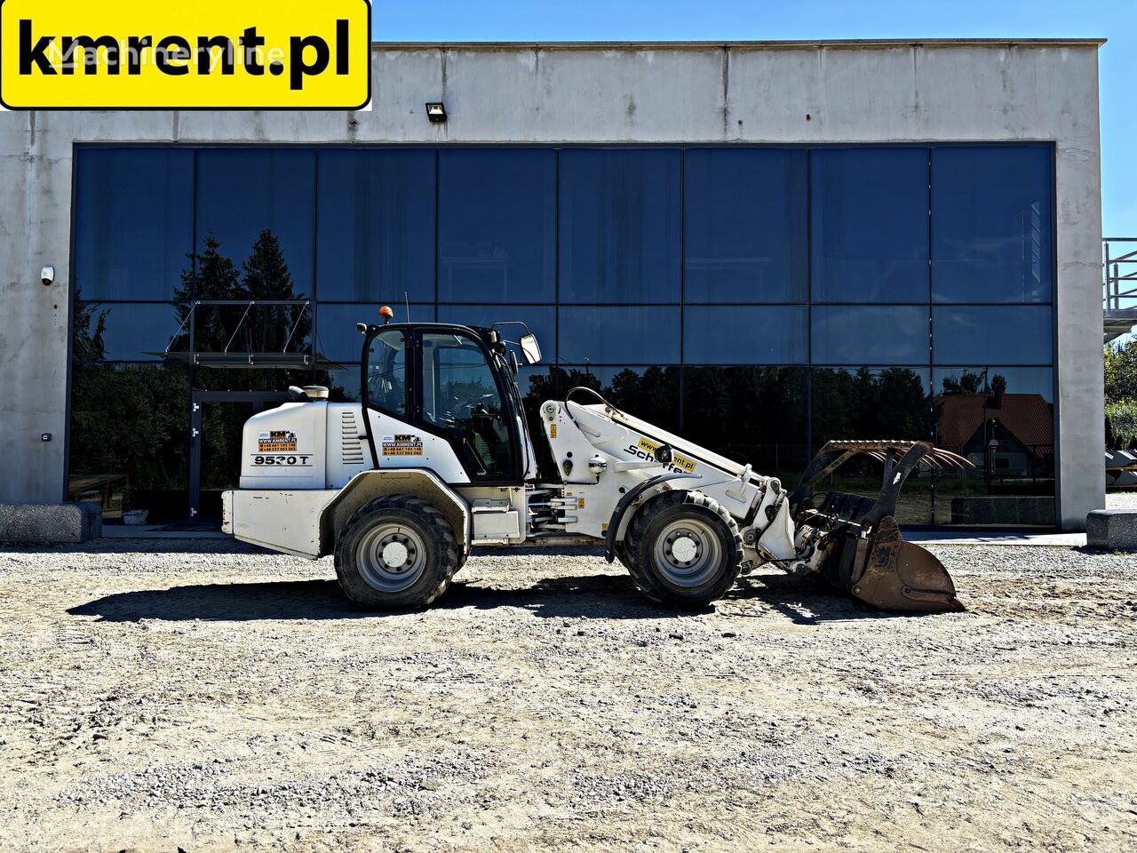 Schäffer 9530T ŁADOWARKA PRZEGUBOWO-TELESKOPOWA | JCB TMA310 320 wiellader