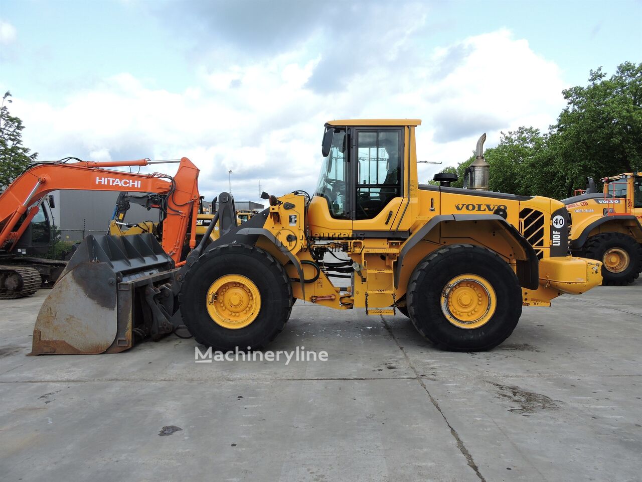 Εμπρόσθιου τροχοφόρου φορτωτή Volvo L110F προς πώληση | Machineryline GR Εμπρόσθιος τροχοφόρος φορτωτής Volvo L110F - Machineryline
