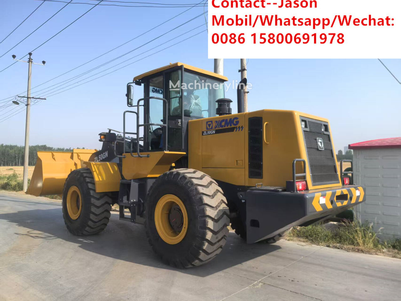 Carregadeira de rodas XCMG ZL50GN a venda | Machineryline BR Carregadeira de rodas XCMG ZL50GN - Machineryline