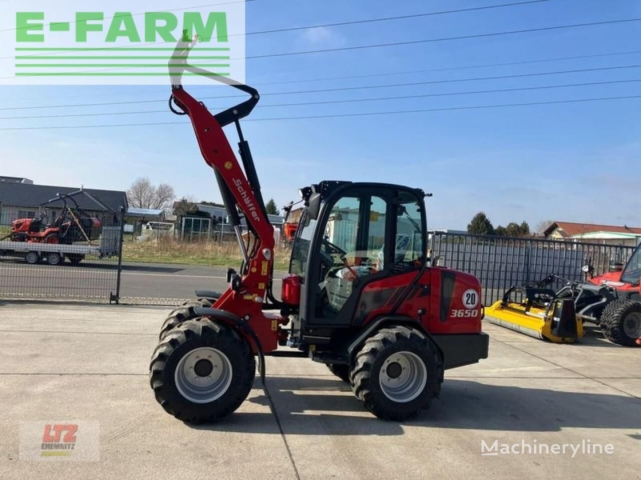 schäffer 3650 kabine wheel loader