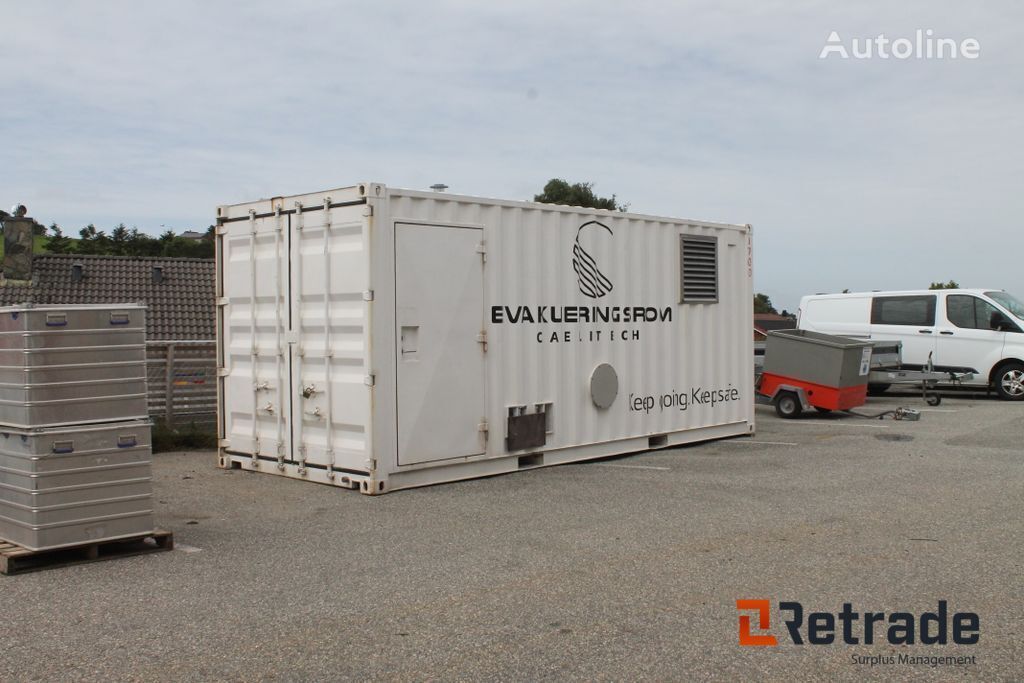 Evakueringsrom 20ft container