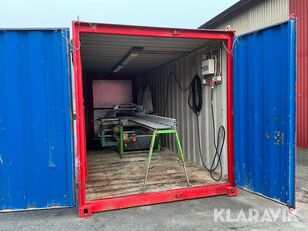 Sågcontainer med ahlmsåg kontejner 20 stopa