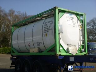Danteco Food tank container inox 20 ft / 25 m3 / 1 comp 20ft tank container
