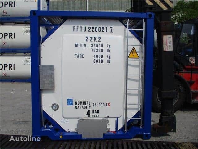 nieuw FFT 22-019 - 26000L T11-L4BN + BAFFLES 20ft tankcontainer