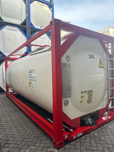 kontener zbiornikowy 20 stopowy FFT 23-056c - 25000L - T11 - ISO TANK
