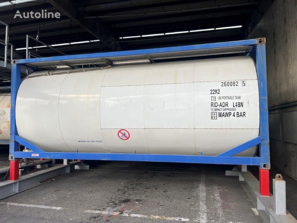 container bồn 20ft FFT 24-038 26.000litre - 20FT ISO TANK - T11-L4BN WP 4 bar TP 6