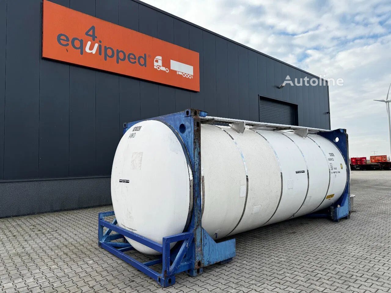 Contentor-cisterna 20 pés Universal UBH Bulk Handling 20 FT SWAP BODY 31.169L UN Portable T7 valid 5 - Autoline