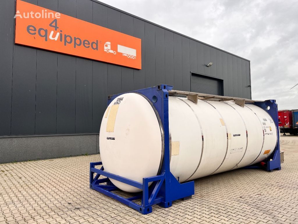 Universal UBH, Bulk Handling 31.142L, steam heating, UN PORTABLE, T7, 5Y+C 20ft tank container