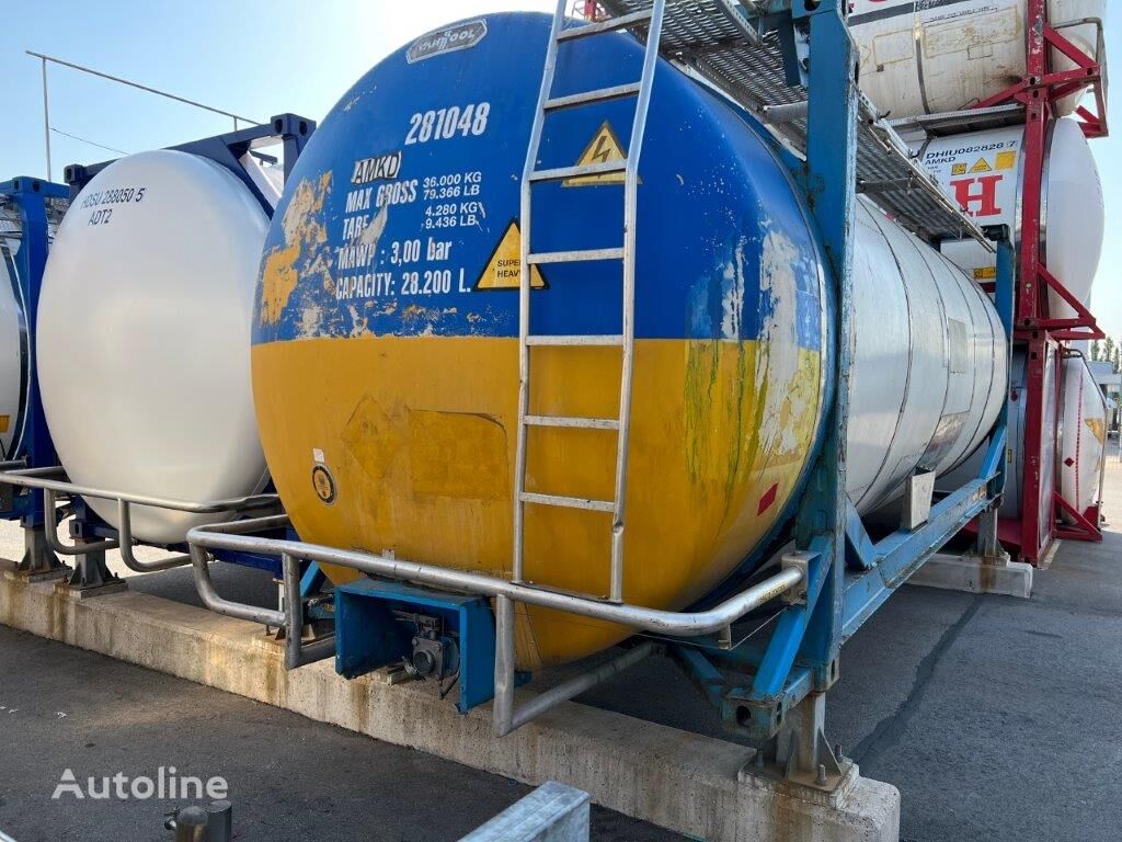 FFT 22-034 - 28200L T7-L4BN ASYMMETRIC Tankcontainer - 30 Fuß