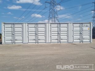 2026 40' x 8' Container, 4 Side Doors, End Door (Cannot Be Recon 40ft container