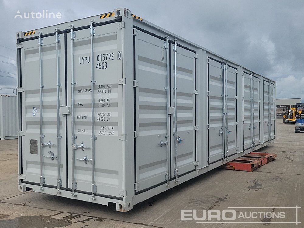 conteneur 40 pieds 40' Cube Container, Four Multi Door neuf