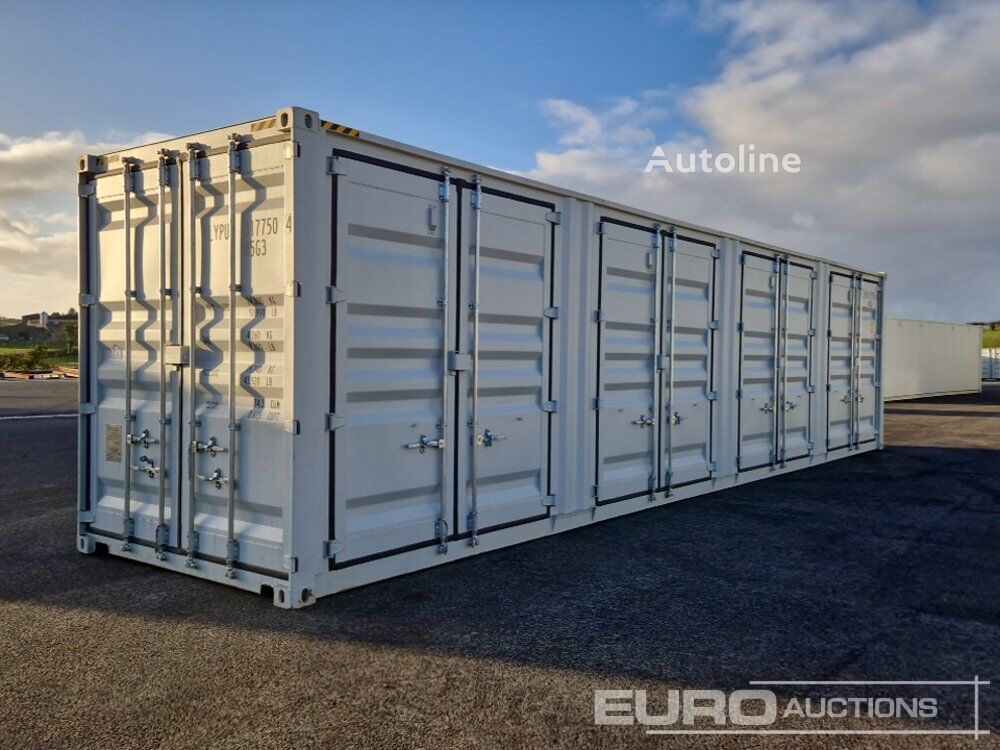 novi 40' HC Container, 4 Side Double Doors (Cannot Be Reconsigned) kontejner 40 stopa