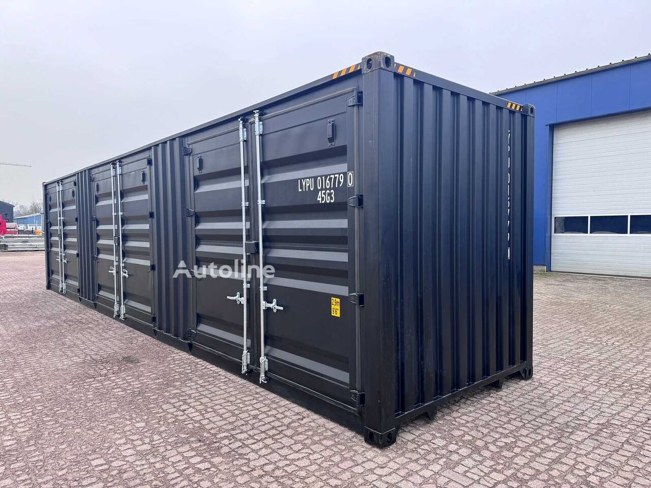 40ft High Cube zeecontainer met 3 zijdeuren Open Side 40ft container