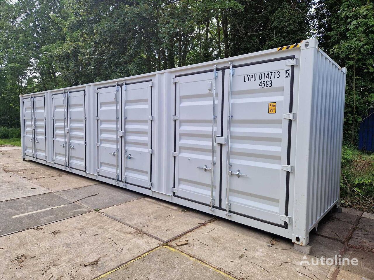 LYPU 40ft HQ met sidedoors 40ft konteyner