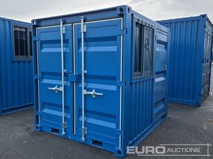 新しい8' x 6' Container, Side Door & Window (Cannot Be Reconsigned) 8フィートコンテナ