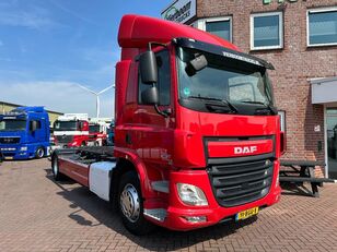 DAF CF 290 CF290 4X2 EURO6 RENOVA WISSELSYSTEEM VANGMUIL LAADKLEP camión de contenedores