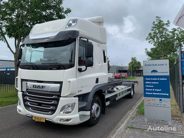 DAF CF 85 410 FA E6 wissellaadbak Laadklep vangmuilkoppeling container chassis