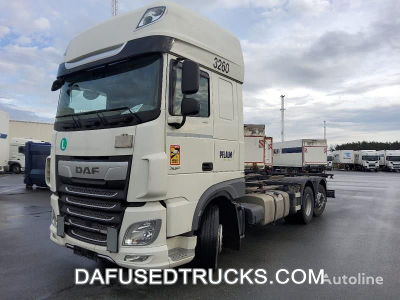 DAF FAN XF480 containerchassi lastbil