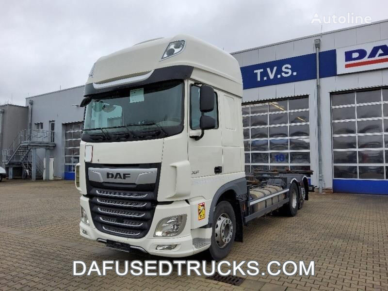 φορτηγό μεταφοράς εμπορευματοκιβωτίων DAF FAR XF480