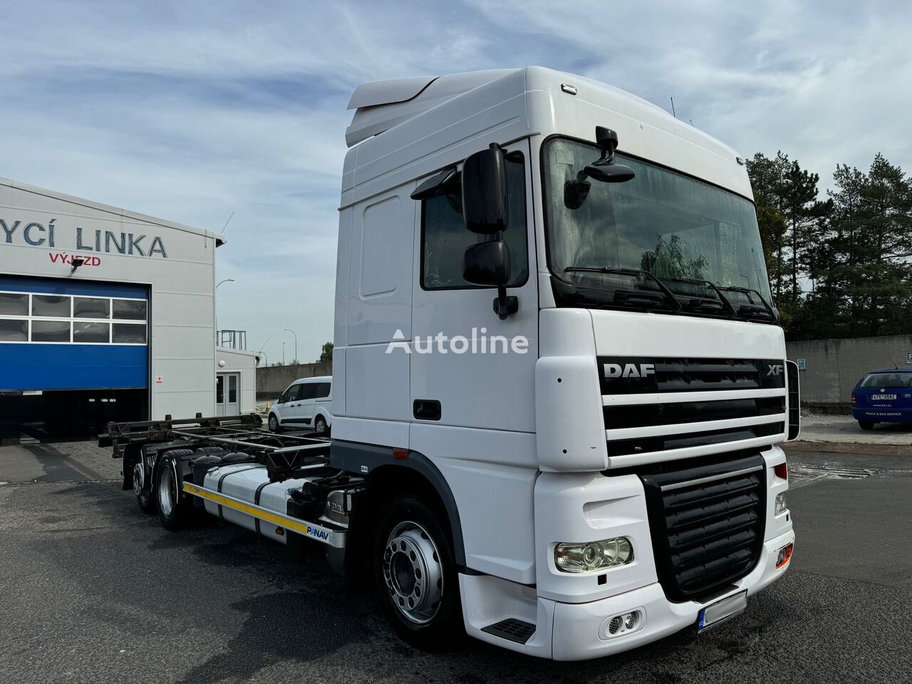 контейнеровоз DAF XF 106 460 ATE, EURO 5, automatik, 6x2