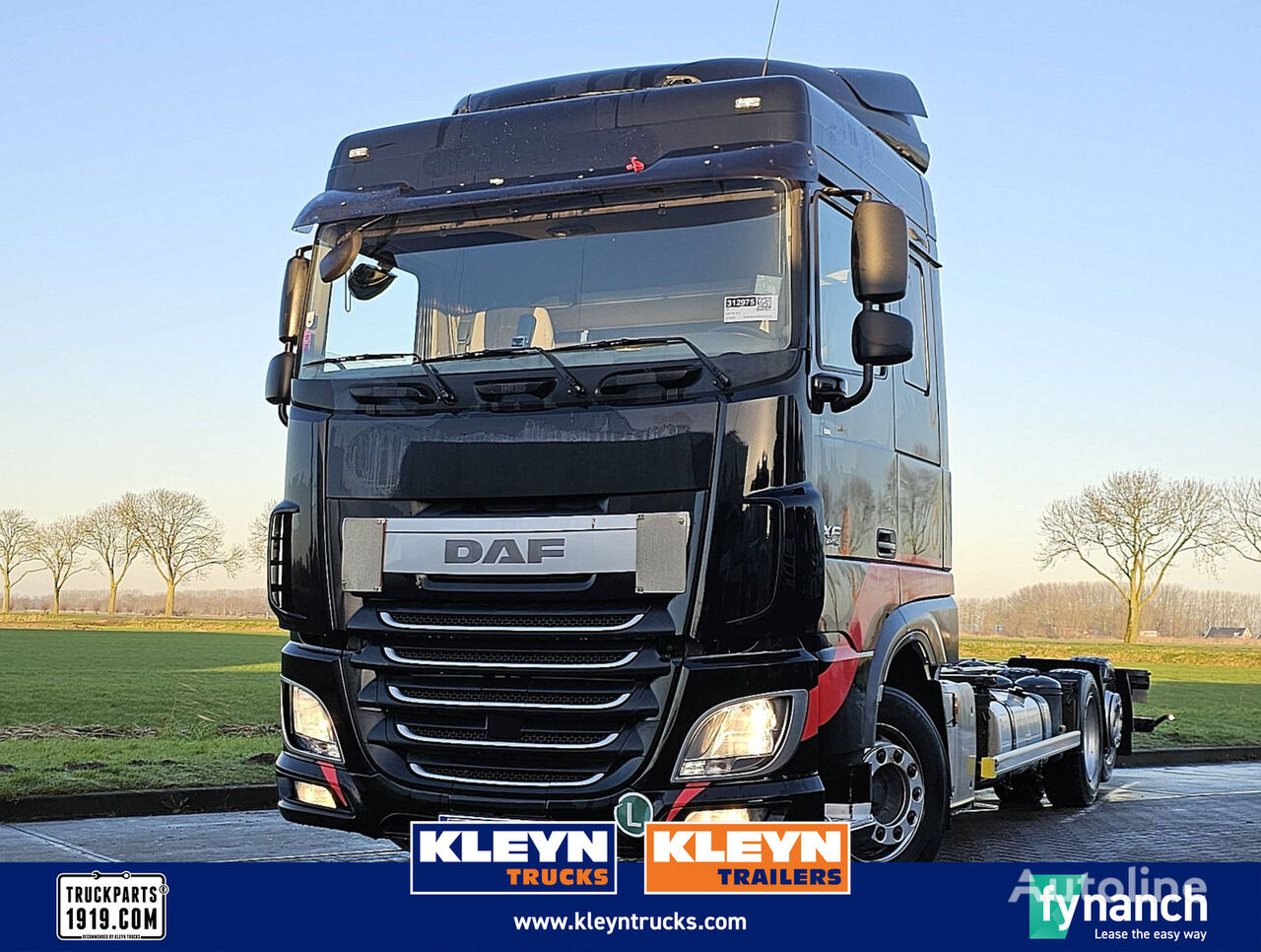 camion porte-conteneur DAF XF 410