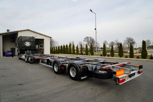 DAF XF 480 container chassis + container chassis trailer