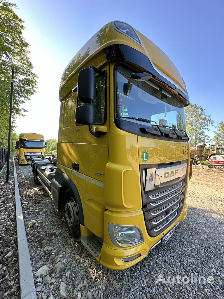 DAF XF 480 450 SUPER SPACE CAB container chassis