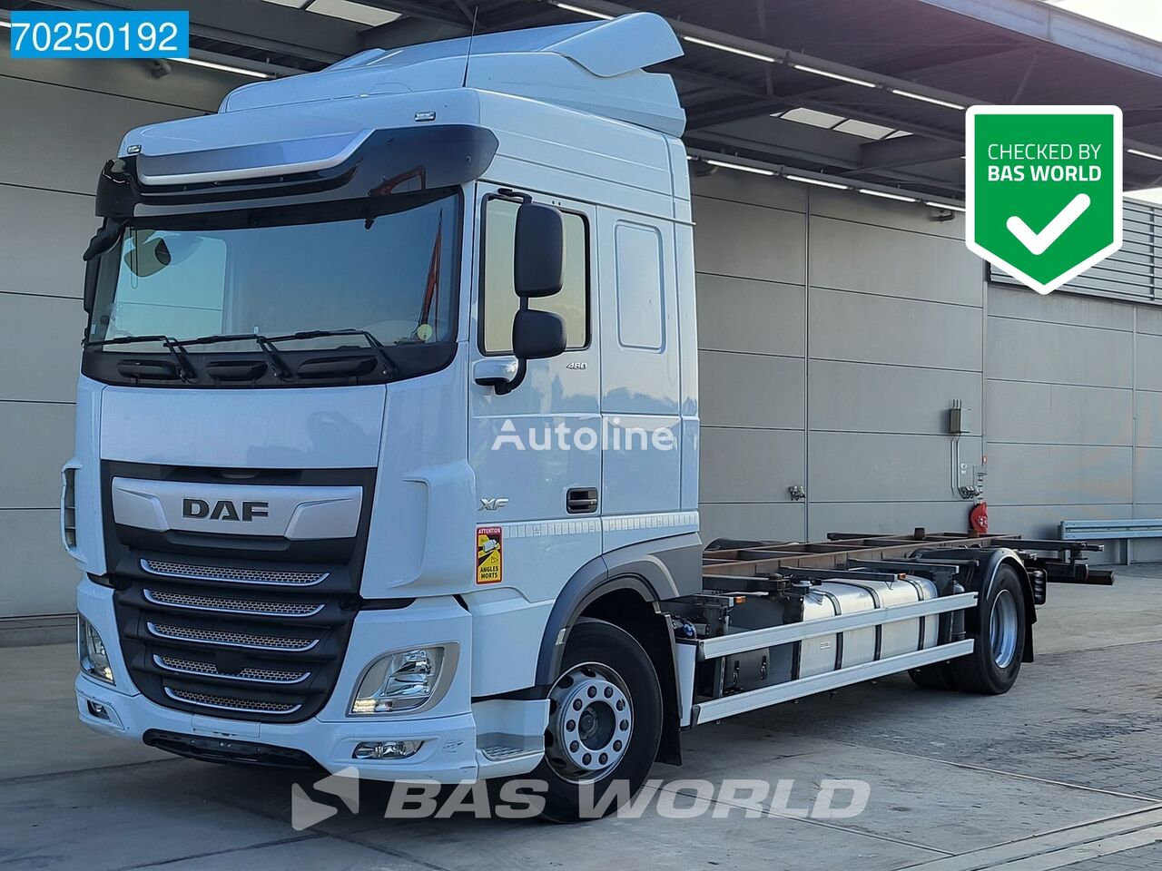 شاحنة نقل الحاويات DAF XF 480 4X2 Retarder SC ACC Euro 6